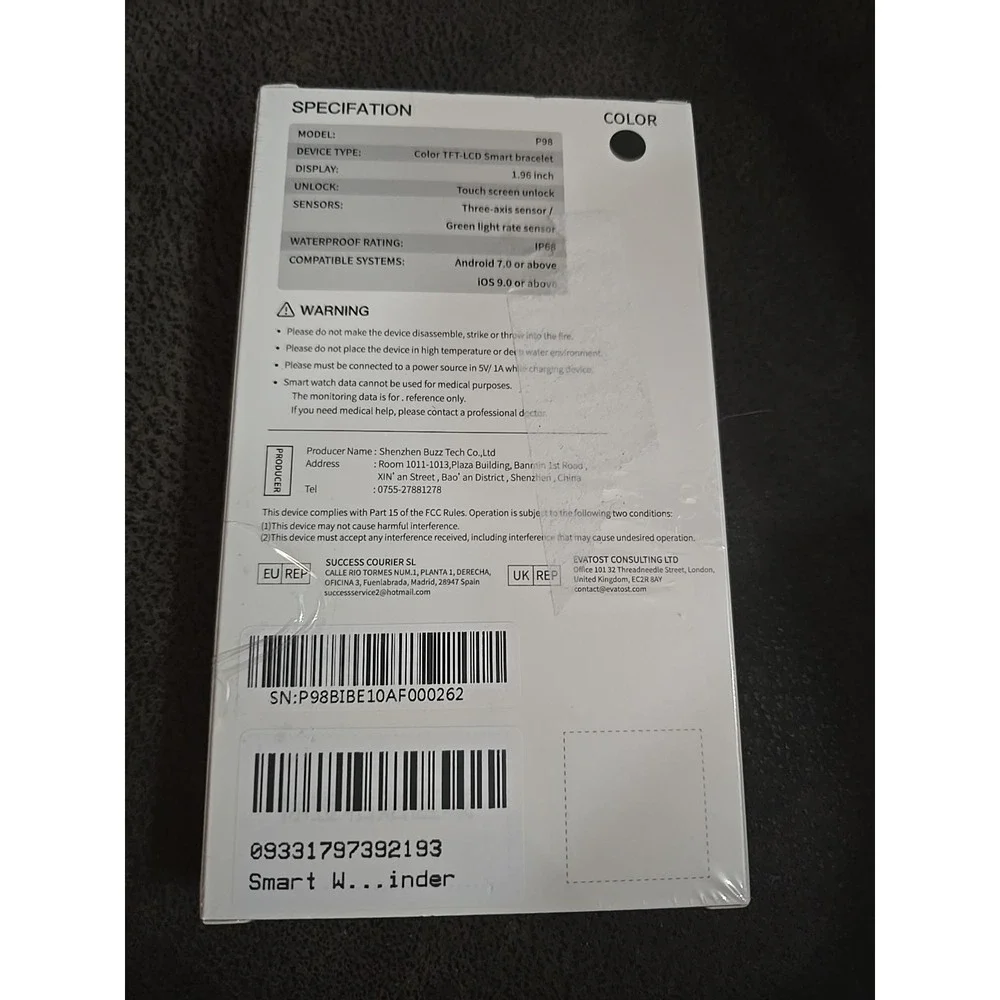 Smart Watch(Answer/Make Call), 1.96in Smartwatch  Ip68 Waterproof, 100+‎